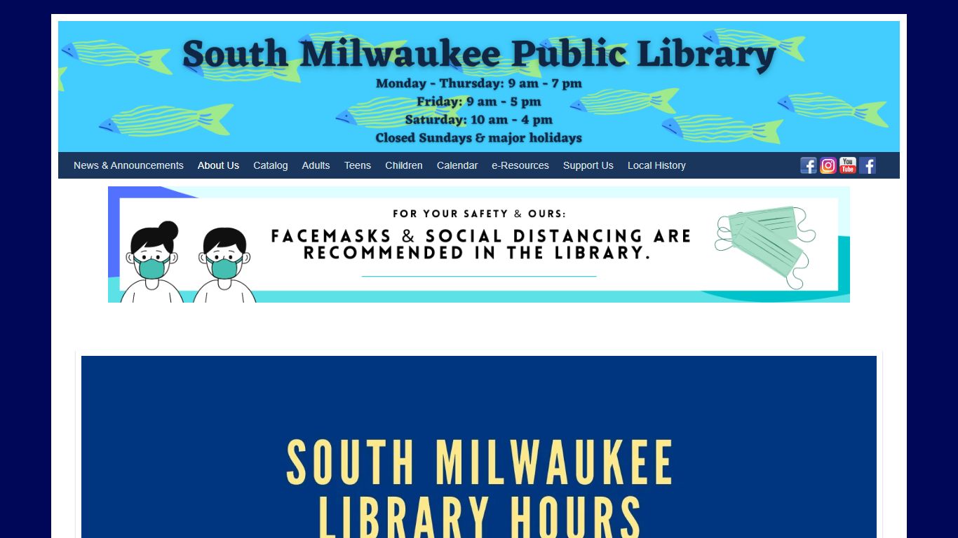 Hours & Location - South Milwaukee Public Library